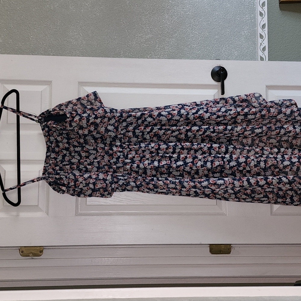 Lily Rose  Hi -lo cold shoulder  dress Sz 1x - Picture 4 of 12